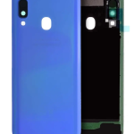 Samsung Galaxy A40 Arka İle Uyumlu Kapak Camı Kamera Lensiyle Uyumlu (A405 2019) (Servis Paketi) (Mavi)