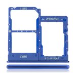 Samsung Galaxy A40 İle Uyumlu Çift Sim Kart Tepsisi (A405 2019) (Mavi)