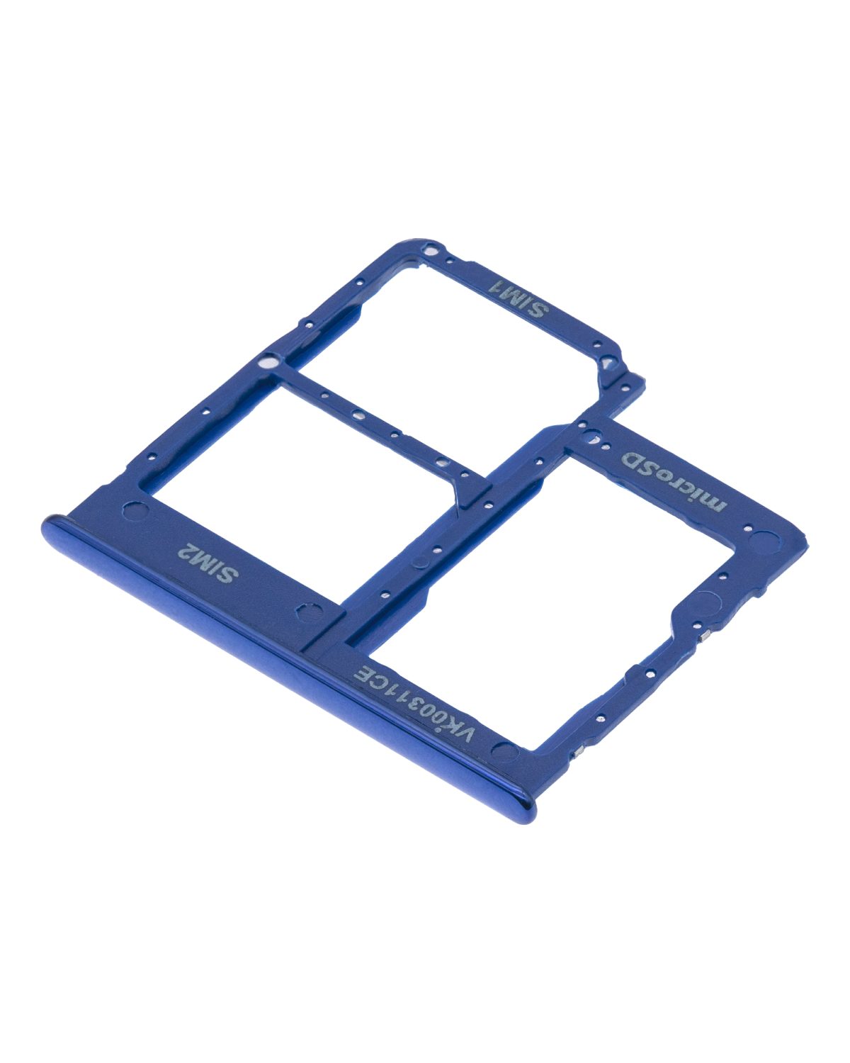 Samsung Galaxy A40 İle Uyumlu Çift Sim Kart Tepsisi (A405 2019) (Mavi) - Görsel 5