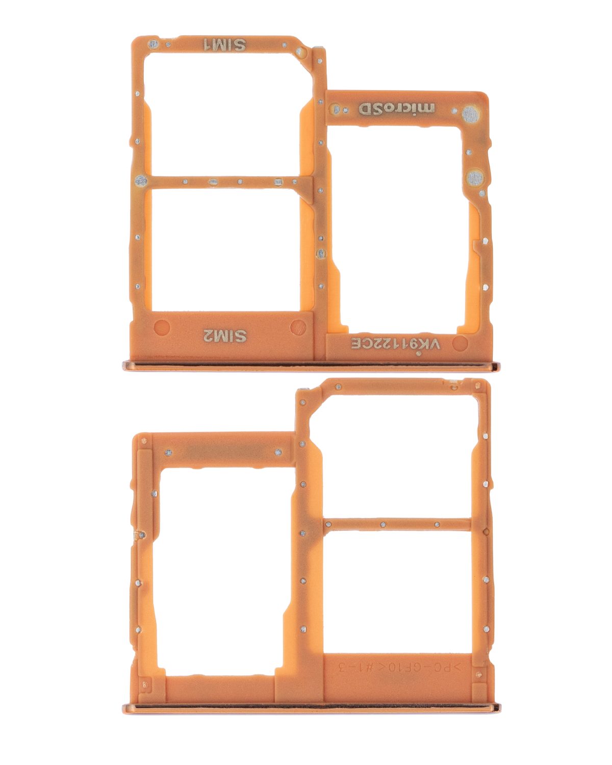 Samsung Galaxy A40 İle Uyumlu Çift Sim Kart Tepsisi (A405 2019) (Mercan) - Görsel 2