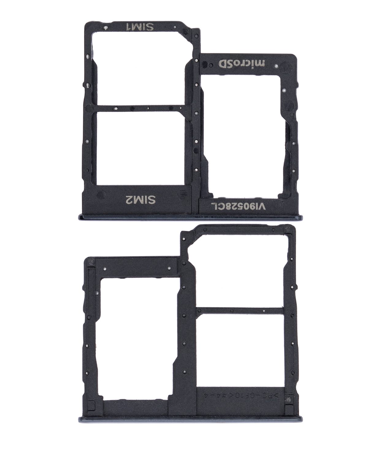 Samsung Galaxy A40 İle Uyumlu Çift Sim Kart Tepsisi (A405 2019) (Siyah) - Görsel 2