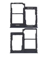 Samsung Galaxy A40 İle Uyumlu Çift Sim Kart Tepsisi (A405 2019) (Siyah) - Görsel 2