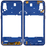 Samsung Galaxy A40 İle Uyumlu  Orta Çerçeve Kasası (A405 2019) (Aftermarket Plus) (Mavi) - Görsel 2