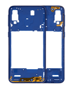 Samsung Galaxy A40 İle Uyumlu  Orta Çerçeve Kasası (A405 2019) (Aftermarket Plus) (Mavi)