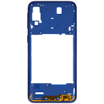 Samsung Galaxy A40 İle Uyumlu  Orta Çerçeve Kasası (A405 2019) (Aftermarket Plus) (Mavi) - Görsel 3