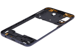 Samsung Galaxy A40 İle Uyumlu  Orta Çerçeve Kasası (A405 2019) (Aftermarket Plus) (Siyah) - Görsel 6