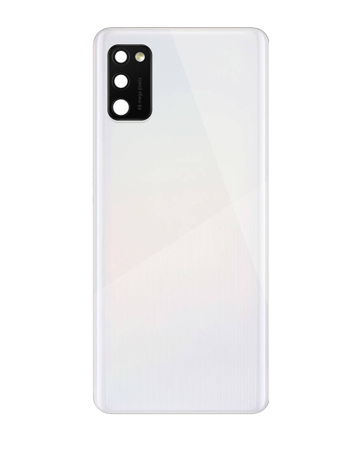 Samsung Galaxy A41 Arka İle Uyumlu Kapak Camı Kamera Lensiyle Uyumlu (A415 2020) (Servis Paketi) (Prizma Crush Gümüş) - Görsel 2