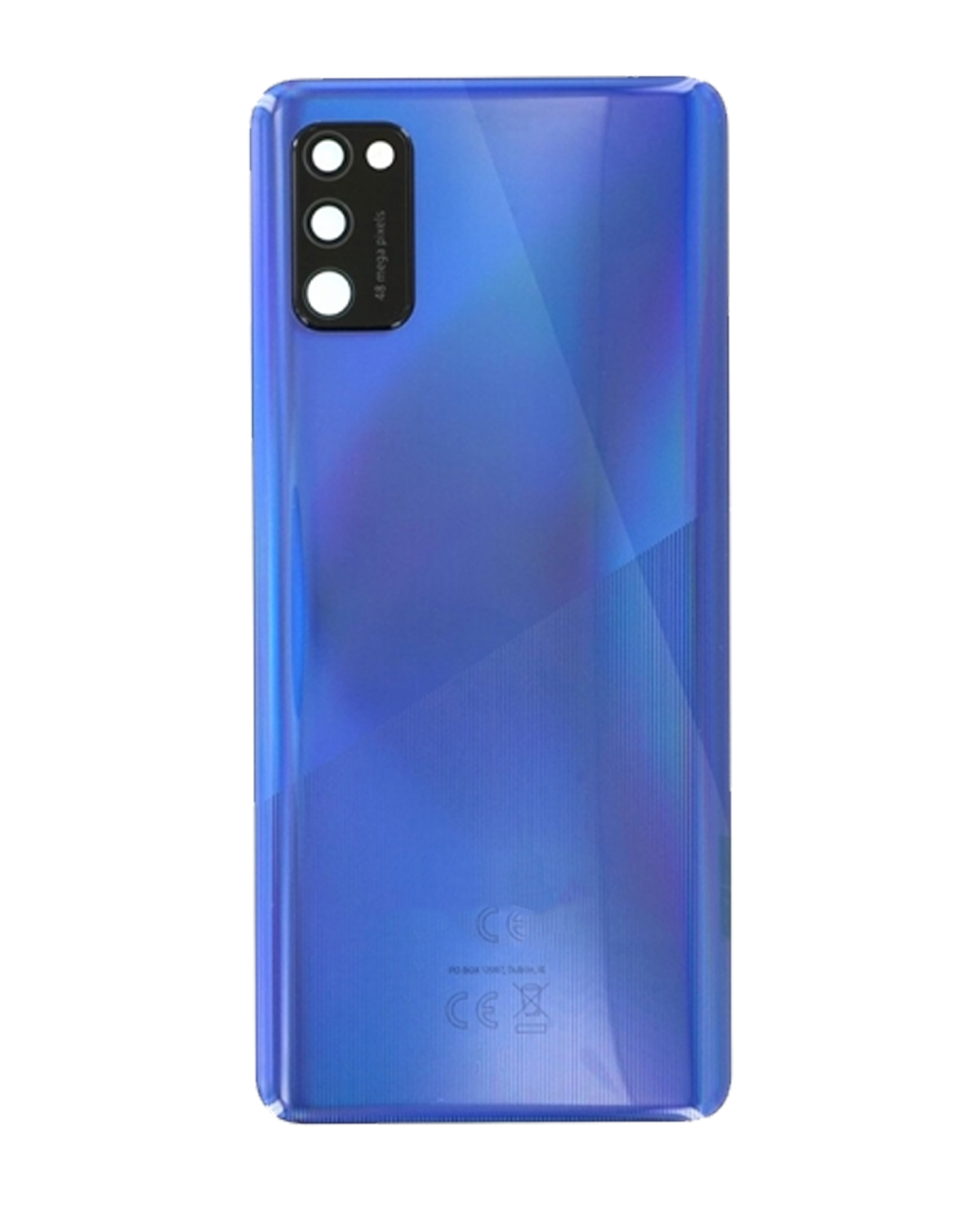 Samsung Galaxy A41 Arka İle Uyumlu Kapak Camı Kamera Lensiyle Uyumlu (A415 2020) (Servis Paketi) (Prizma Crush Mavi) - Görsel 2