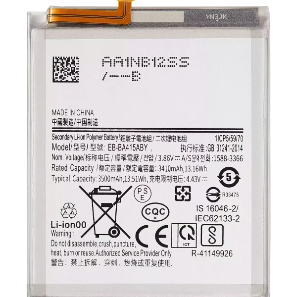 Samsung Galaxy A41 İle Uyumlu Batarya Pil (A415 2020) (EB-BA415ABYY)