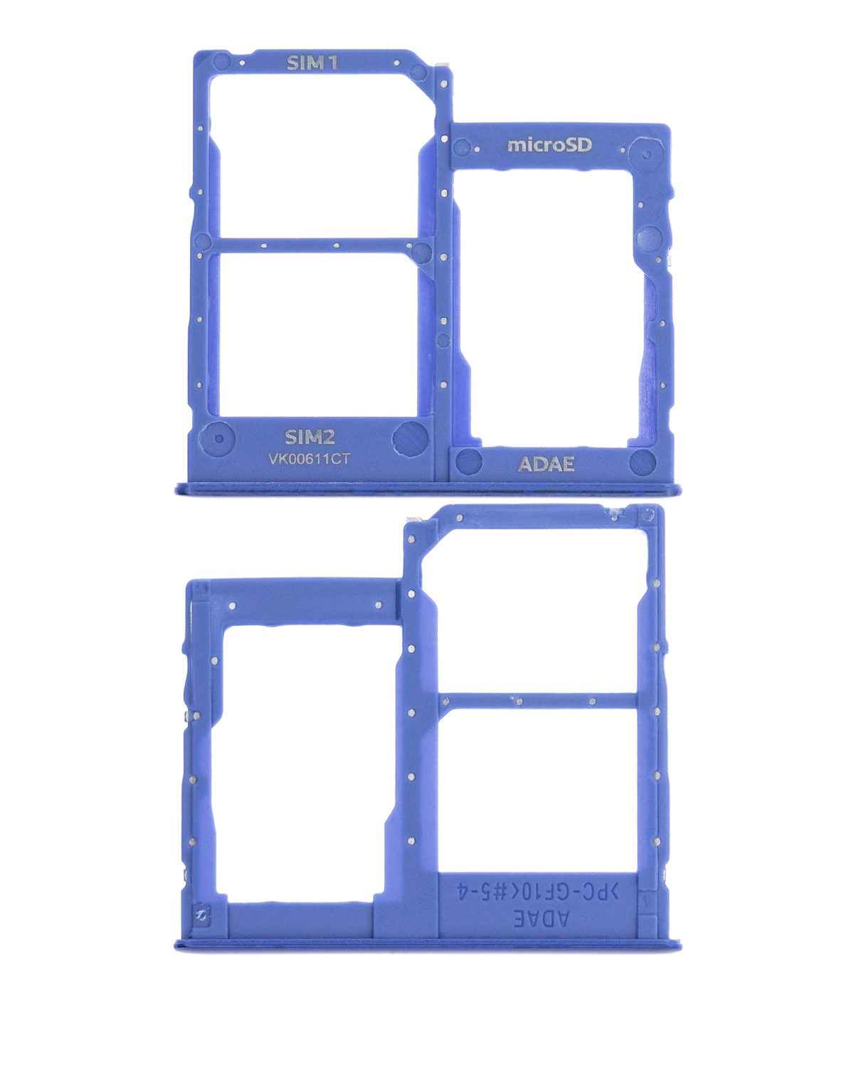 Samsung Galaxy A41 İle Uyumlu Çift Sim Kart Tepsisi (A415 2020) (Prism Crush Blue) - Görsel 2