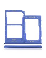 Samsung Galaxy A41 İle Uyumlu Çift Sim Kart Tepsisi (A415 2020) (Prism Crush Blue)