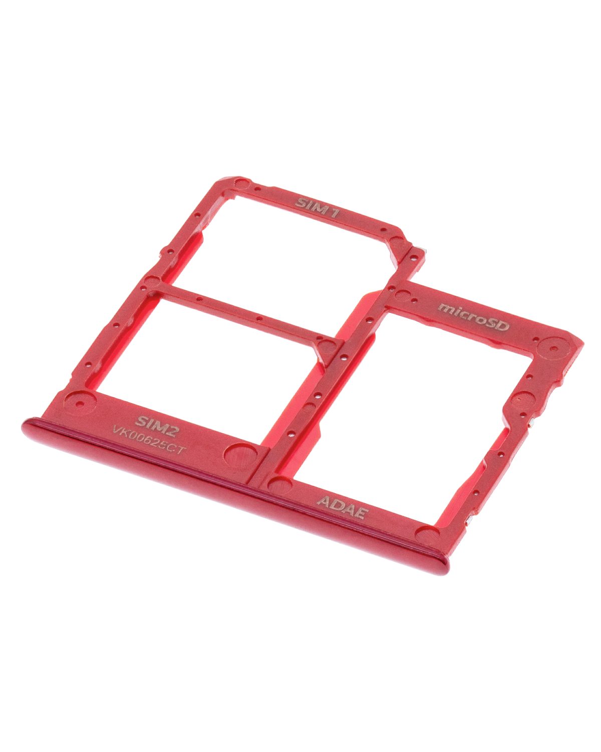 Samsung Galaxy A41 İle Uyumlu Çift Sim Kart Tepsisi (A415 2020) (Prism Crush Red) - Görsel 5