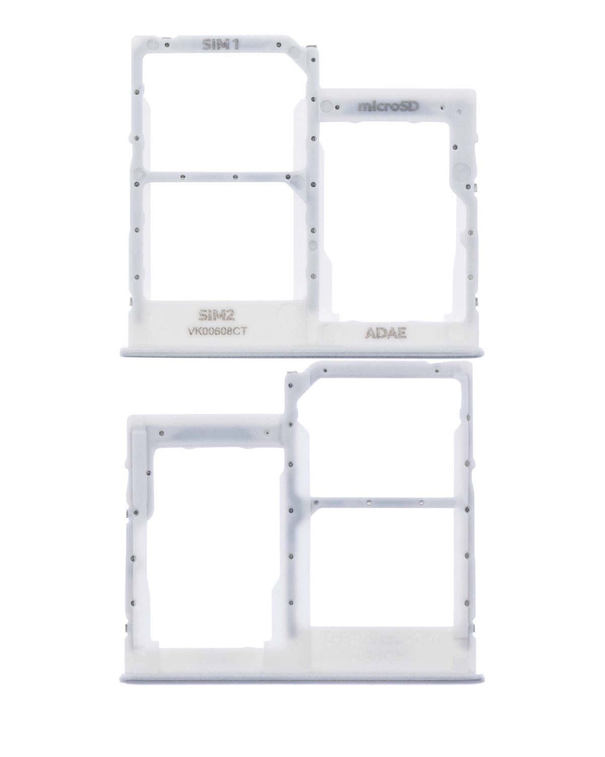 Samsung Galaxy A41 İle Uyumlu Çift Sim Kart Tepsisi (A415 2020) (Prism Crush Silver) - Görsel 2