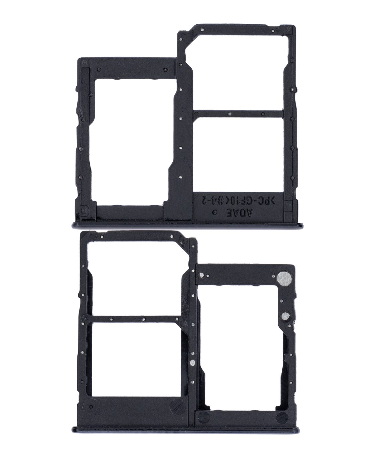 Samsung Galaxy A41 İle Uyumlu Çift Sim Kart Tepsisi (A415 2020) (Prism Crush Siyah) - Görsel 2