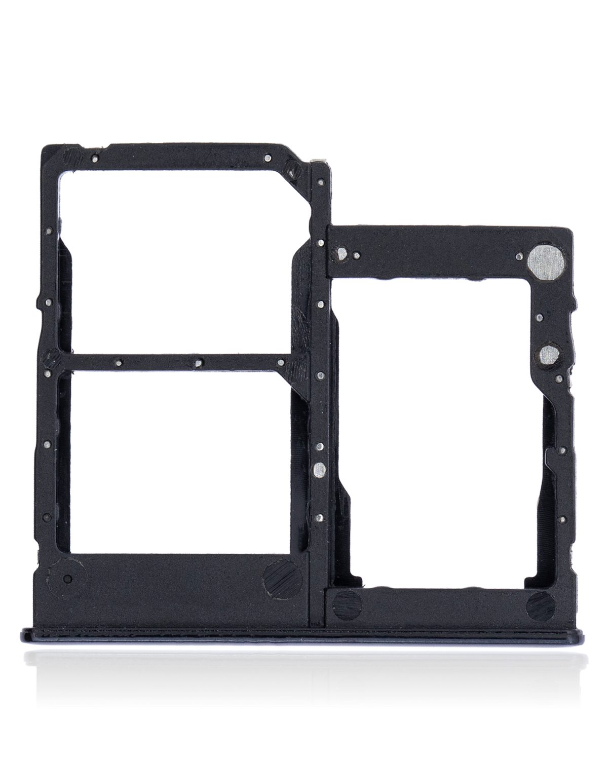 Samsung Galaxy A41 İle Uyumlu Çift Sim Kart Tepsisi (A415 2020) (Prism Crush Siyah) - Görsel 3