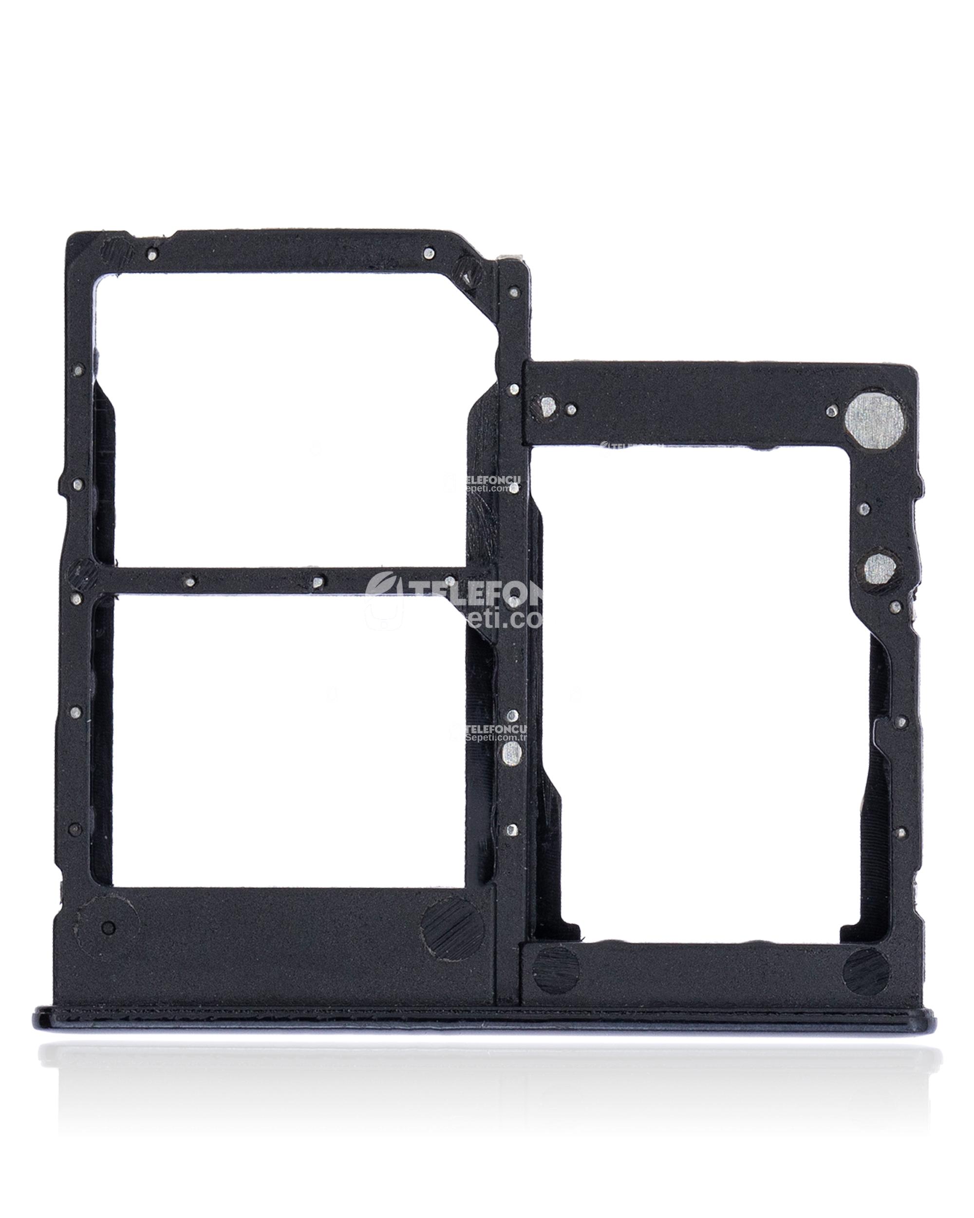 Samsung-Galaxy-A41-Ile-Uyumlu-Cift-Sim-Kart-Tepsisi-A415-2020-Prism-Crush-Siyah-2 Samsung Galaxy A41 İle Uyumlu Çift Sim Kart Tepsisi (A415 2020) (Prism Crush Siyah) - Görsel 3