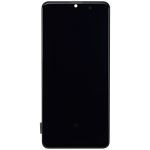 Samsung Galaxy A41 İle Uyumlu İçin Çerçeveli ekran (A415 2020) Orijinal (Prizma Crush Siyah)  Orijinal Ekranı - Görsel 3
