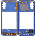 Samsung Galaxy A41 İle Uyumlu  Orta Çerçeve Kasası (A415 2020) (Aftermarket Plus) (Prism Crush Blue) - Görsel 2