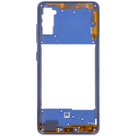 Samsung Galaxy A41 İle Uyumlu  Orta Çerçeve Kasası (A415 2020) (Aftermarket Plus) (Prism Crush Blue) - Görsel 3