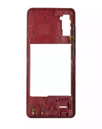 Samsung Galaxy A41 İle Uyumlu  Orta Çerçeve Kasası (A415 2020) (Aftermarket Plus) (Prism Crush Red) - Görsel 2