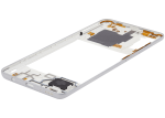 Samsung Galaxy A41 İle Uyumlu  Orta Çerçeve Kasası (A415 2020) (Aftermarket Plus) (Prism Crush Silver) - Görsel 6