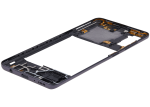 Samsung Galaxy A41 İle Uyumlu  Orta Çerçeve Kasası (A415 2020) (Aftermarket Plus) (Prism Crush Siyah) - Görsel 6