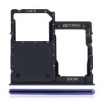 Samsung Galaxy A41 İle Uyumlu Tek Sim Kart Tepsisi (A415 2020) (Prism Crush Siyah)