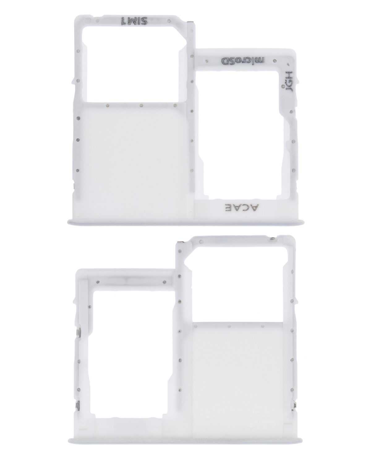 Samsung Galaxy A41 İle Uyumlu Tek Sim Kart Tepsisi (A415 2020) (Prizma Crush Gümüş) - Görsel 2