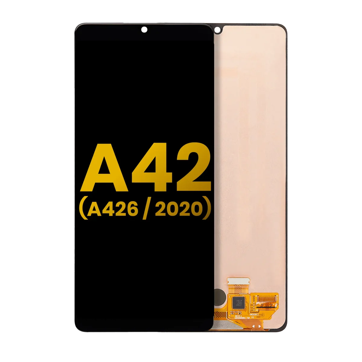 Samsung Galaxy A42 5G İle Uyumlu Çerçevesiz ekran Orijinal Ekranı (A426 2020) Orijinal (Tüm Renkler)