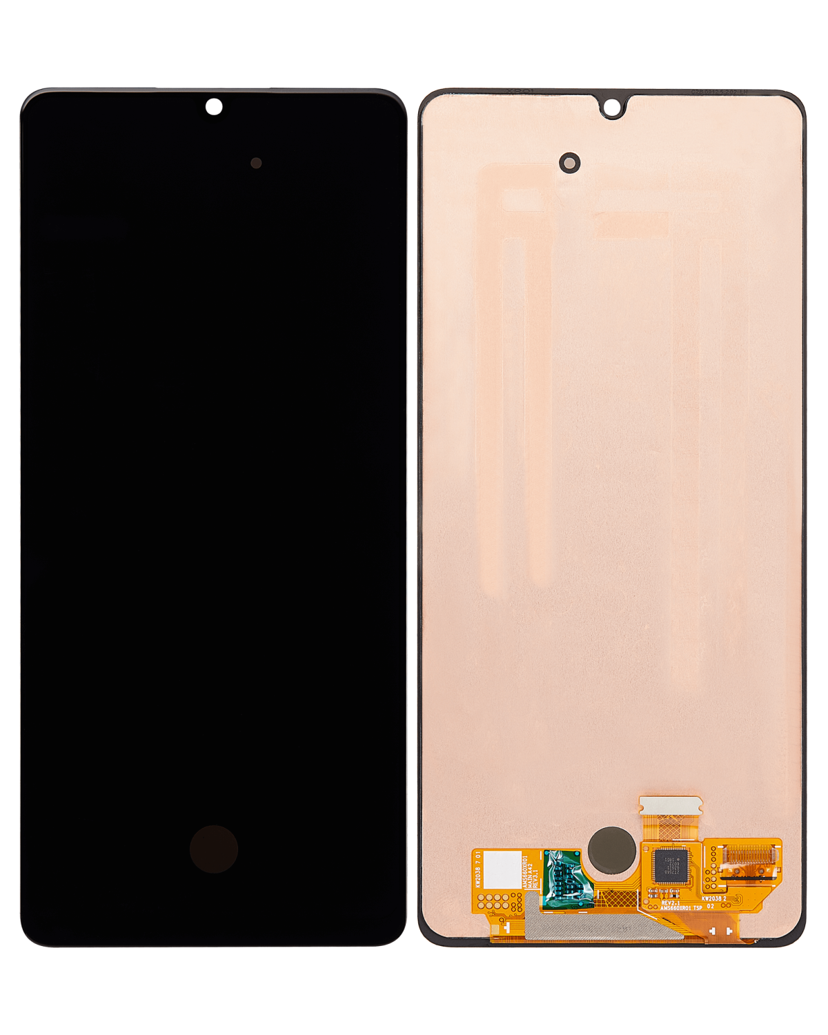 Samsung Galaxy A42 5G İle Uyumlu Çerçevesiz ekran Orijinal Ekranı (A426 2020) Orijinal (Tüm Renkler) - Görsel 4