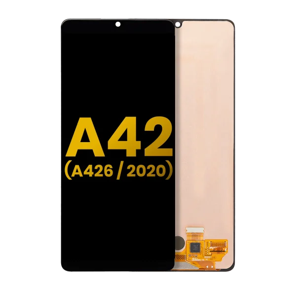 Samsung Galaxy A42 5G İle Uyumlu Çerçevesiz ekran Orijinal Ekranı (A426 2020) Orijinal (Tüm Renkler)