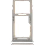 Samsung Galaxy A42 5G İle Uyumlu İle Uyumlu Çift Sim Kart Tepsisi (A426 2020) (Prizma Nokta Beyaz)