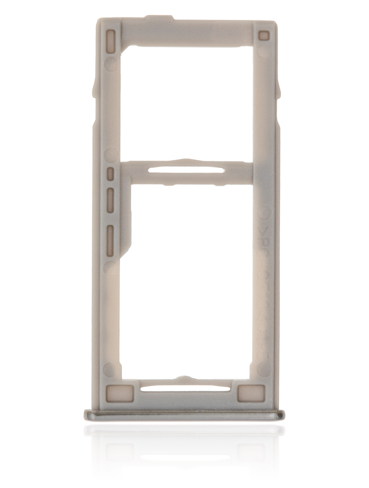 Samsung Galaxy A42 5G İle Uyumlu İle Uyumlu Çift Sim Kart Tepsisi (A426 2020) (Prizma Nokta Gri) - Görsel 2