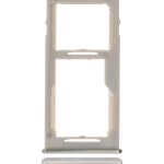 Samsung Galaxy A42 5G İle Uyumlu İle Uyumlu Çift Sim Kart Tepsisi (A426 2020) (Prizma Nokta Gri)