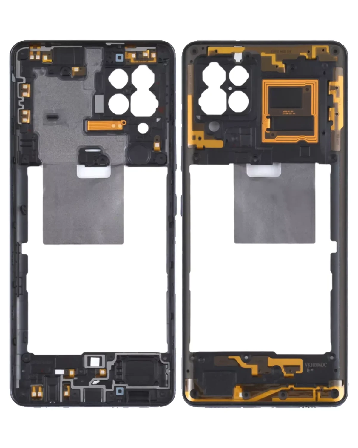 Samsung Galaxy A42 5G İle Uyumlu  Orta Çerçeve Kasası Orta Çerçeve Kasası (A426 2020) (Prizma Nokta Siyah) - Görsel 4