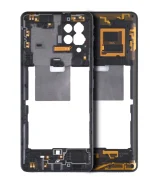 Samsung Galaxy A42 5G İle Uyumlu  Orta Çerçeve Kasası Orta Çerçeve Kasası (A426 2020) (Prizma Nokta Siyah) - Görsel 5