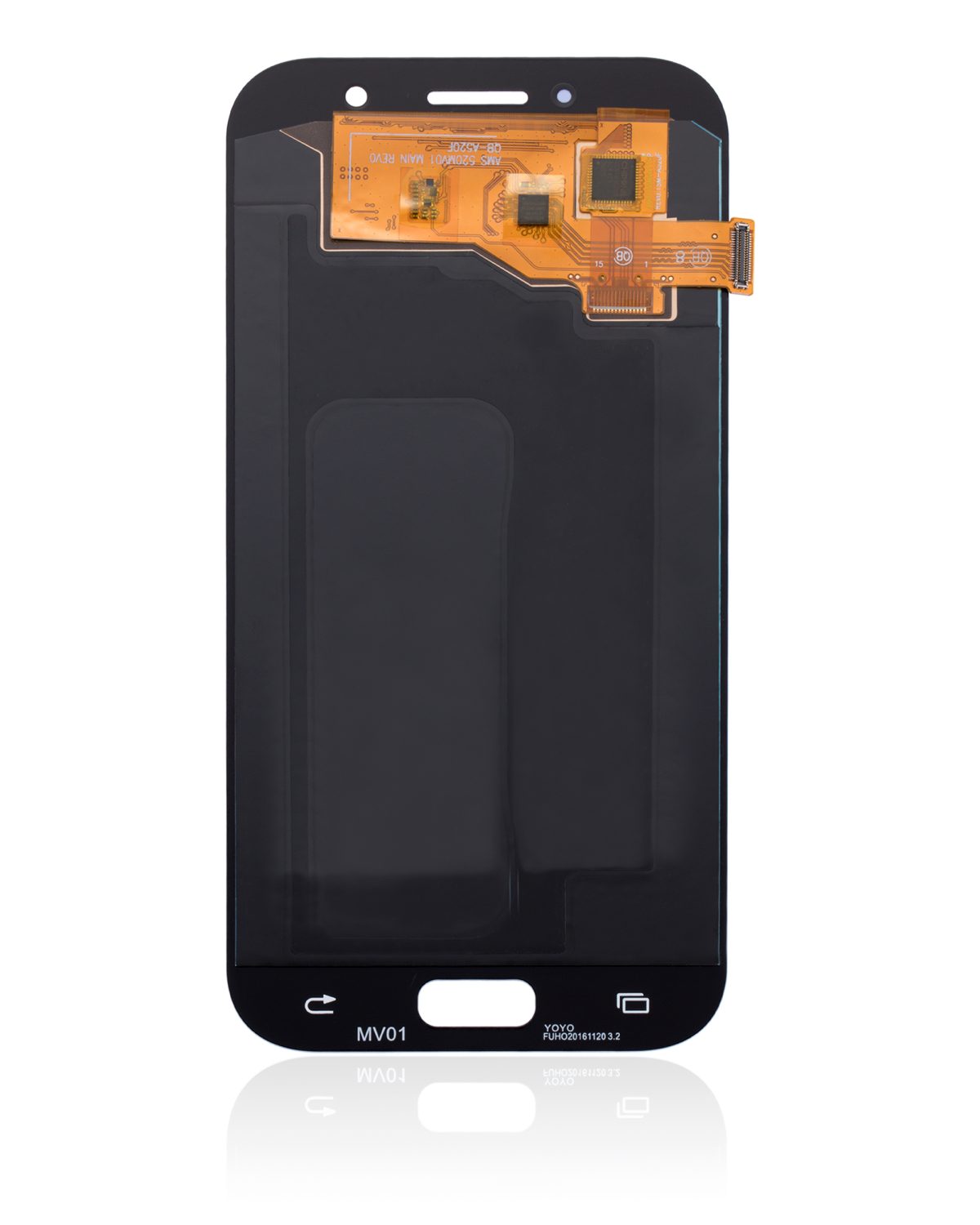 Samsung Galaxy A5 İle Uyumlu Çerçevesiz ekran Orijinal Ekranı (A520 2017) (Aftermarket Plus) (Blue Mist) - Görsel 3