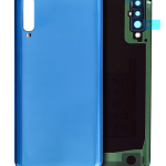 Samsung Galaxy A50 Arka İle Uyumlu Kapak Cam Yapışkanlı (A505 2019) (Genel) (Mavi)