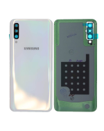 Samsung Galaxy A50 Arka İle Uyumlu Kapak Camı Kamera Lensiyle Uyumlu (A505 2019) (Servis Paketi) (Beyaz) - Görsel 4