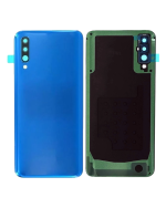 Samsung Galaxy A50 Arka İle Uyumlu Kapak Camı Kamera Lensiyle Uyumlu (A505 2019) (Servis Paketi) (Mavi) - Görsel 5