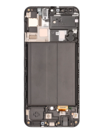 Samsung Galaxy A50 İle Uyumlu (A505 2019) (Uluslararası Sürüm) (Tüm Renkler) Çerçeveli ekran Orijinal Ekranı - Görsel 5