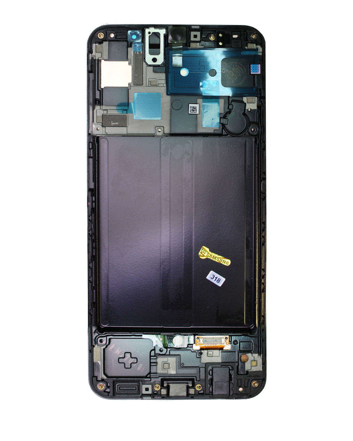 Samsung Galaxy A50 İle Uyumlu (A505F 2019) (Uluslararası Sürüm) (Servis Paketi) (Tüm Renkler) Çerçeveli ekran Orijinal Ekranı - Görsel 3