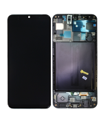 Samsung Galaxy A50 İle Uyumlu (A505F 2019) (Uluslararası Sürüm) (Servis Paketi) (Tüm Renkler) Çerçeveli ekran Orijinal Ekranı - Görsel 4
