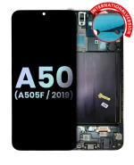 Samsung Galaxy A50 İle Uyumlu (A505F 2019) (Uluslararası Sürüm) (Servis Paketi) (Tüm Renkler) Çerçeveli ekran Orijinal Ekranı - Görsel 5