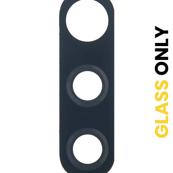 Samsung Galaxy A50 İle Uyumlu Arka Kamera Lensi (Sadece Cam) Yapışkanlı (A505 2019) (Tüm Renkler)