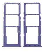 Samsung Galaxy A50 İle Uyumlu Çift Sim Kart Tepsisi S (A507 2019) (Prism Crush Violet) - Görsel 2