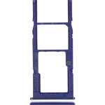 Samsung Galaxy A50 İle Uyumlu Çift Sim Kart Tepsisi S (A507 2019) (Prism Crush Violet)