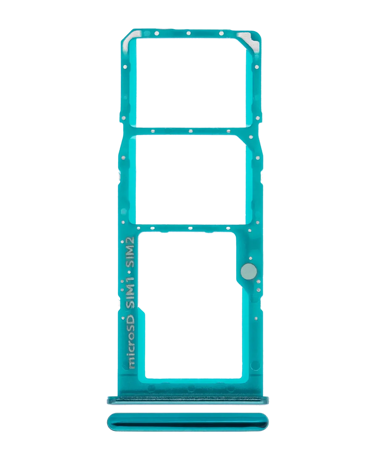 Samsung Galaxy A50 İle Uyumlu Çift Sim Kart Tepsisi S (A507 2019) (Prizma Crush Yeşil)