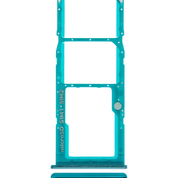 Samsung Galaxy A50 İle Uyumlu Çift Sim Kart Tepsisi S (A507 2019) (Prizma Crush Yeşil)
