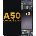 Samsung Galaxy A50 İle Uyumlu İçin Çerçeveli ekran (A505U 2019) Orijinal (Tüm Renkler)  Orijinal Ekranı